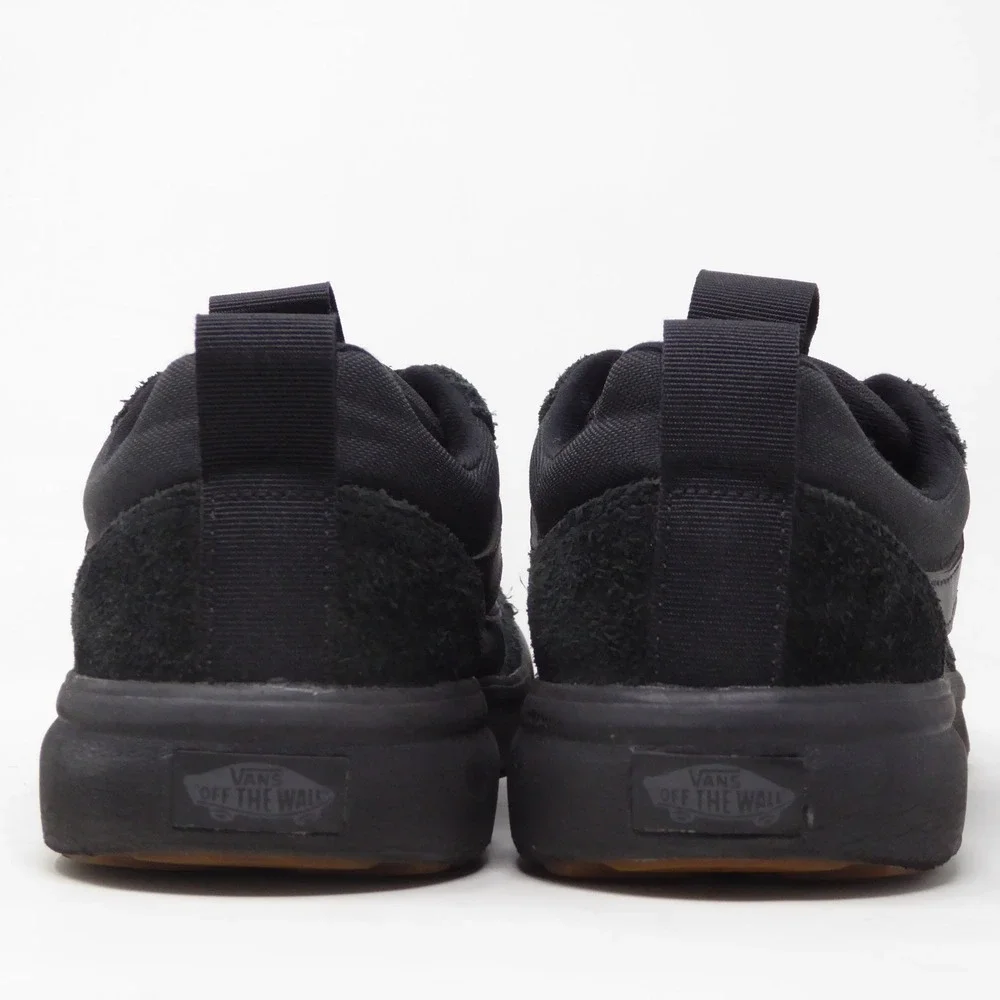 Vans Mens Range EXP Shoes Sneakers Black Suede Mesh 6.5